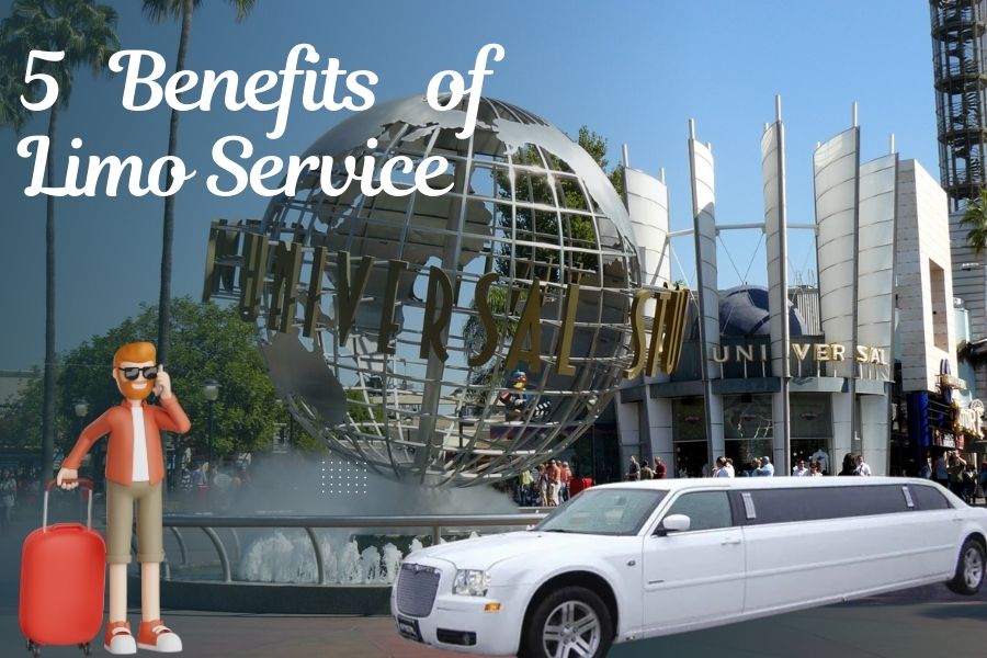 Limo service in Universal Studios